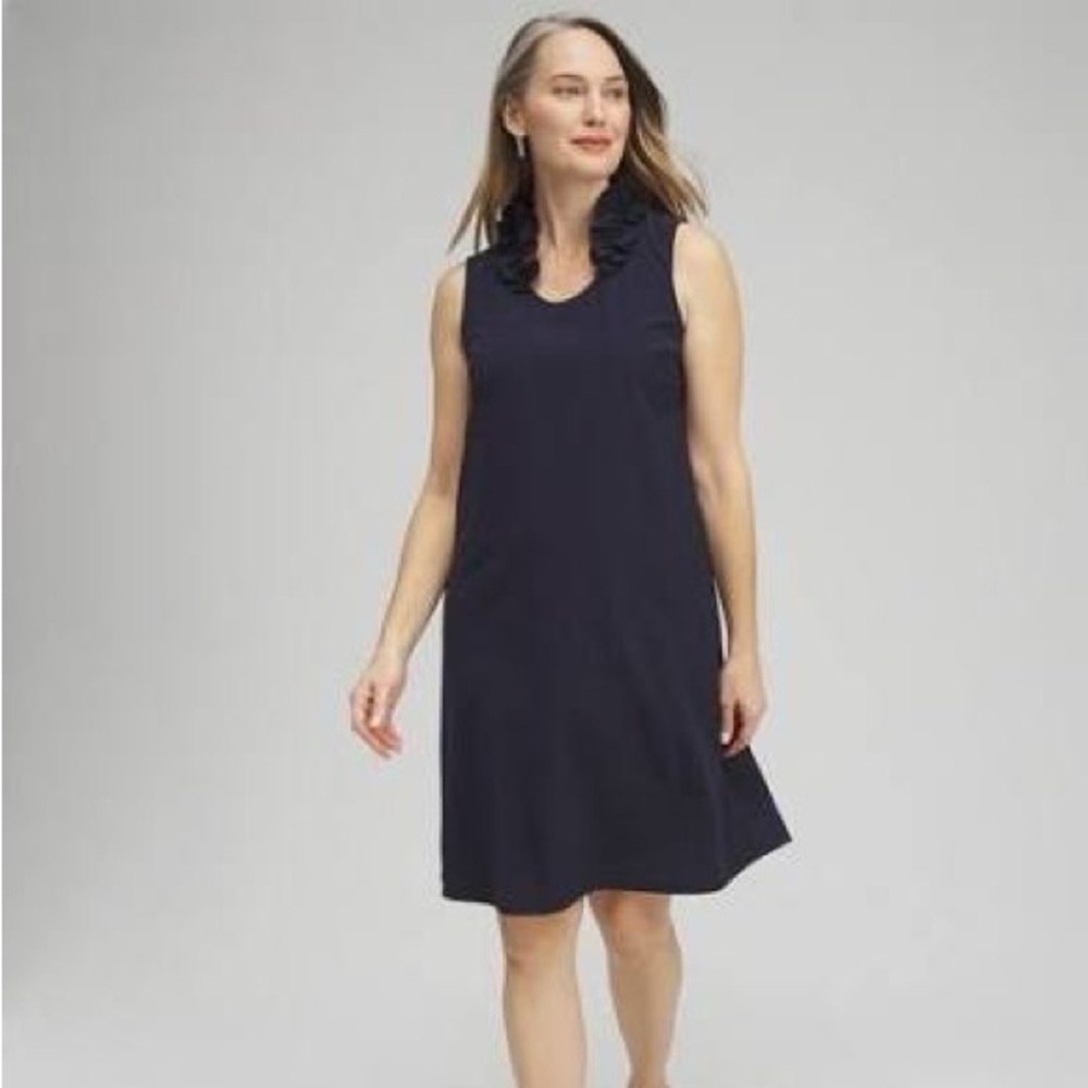 NWT Chico's Ruffle Dress
